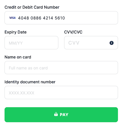Default template Ecuador Cédula de Identidad