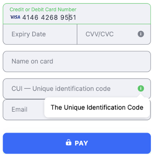 Flat template Guatemala CUI