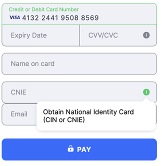 Flat template Morocco CNIE