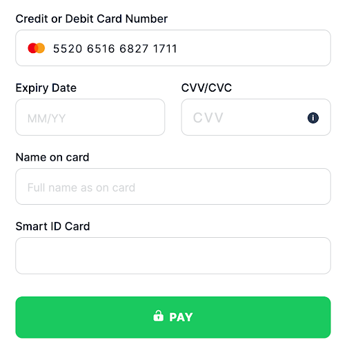 Default template South Africa South African Identity Card