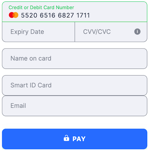 Flat template South Africa South African Identity Card